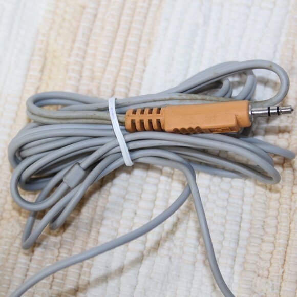 VTG POLK AUDIO MINI SPEAKER SET PC COMPUTER WIRED LEFT RIGHT GRAY DESKTOP HIPS - Picture 12 of 14